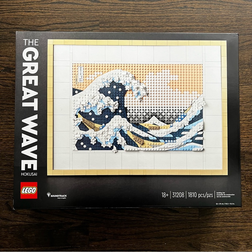 LEGO Art Hokusai – The Great Wave 31208 | NIB